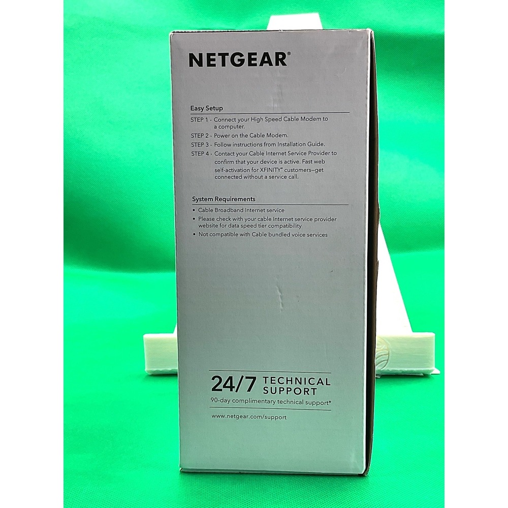 Netgear CM500 High Speed Cable‎ Modem DOCSIS 3.0 New - Picture 8 of 8